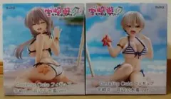 【送料込、匿名配送】宇崎ちゃんは遊びたい!ω 宇崎月＆宇崎花フィギュア2体セットのサムネイル