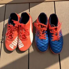 PUMA evoSPEED & Kipsta サッカーシューズ 2足セット