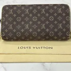 新品同様‼️ ルイヴィトン　モノグラム　デニム　財布　長財布　ジッピーウォレット