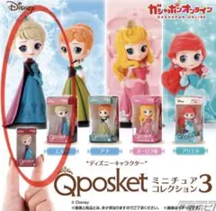 ディズニー Qposket キューポスケット ミニチュアコレクション3　　エルサ