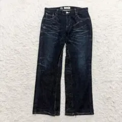 ヴァンキッシュ パンツ リメイクデニム ネイビー L～XL相当のサムネイル