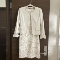 【美品】ジャケットとワンピースのセットアップ入学式、入園式