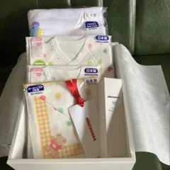 新品未使用】 愛育病院 新生児セット ミキハウス 7点 - メルカリ