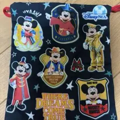 東京ディズニーリゾート 巾着 きんちゃく ミッキーマウス 実写