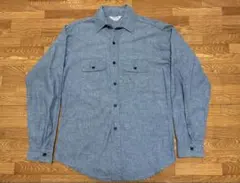 50s FIVEBROTHER シャンブレー シャツ マチ付き - メルカリ