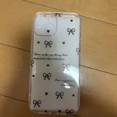 リボンデザイン iPhone15ケース