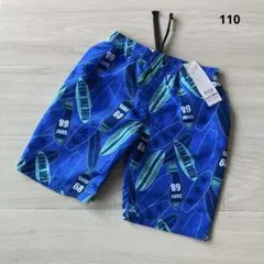 【新品】サーフボード 水着 スイムパンツ 110 サーフパンツ 男の子 男児 青