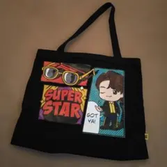 スーパースター＆Butterロゴトートバッグ