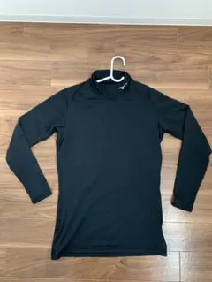 美品　Mizuno ハイネック アンダーシャツ ブラック　XL