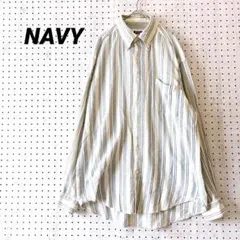 シャツ 長袖 アイボリー