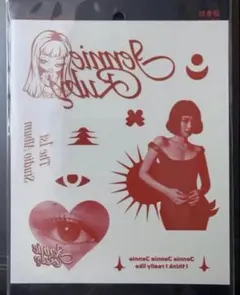 JENNIE X MINISO コラボ 購入特典 タトゥーシール