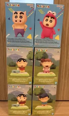 クレヨンしんちゃん フィギュア 6個セット