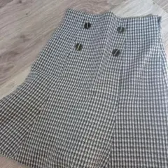 Lliy Brownフレアスカショーパンミックス