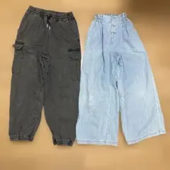 デニムカーゴパンツ 150