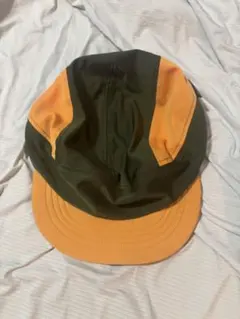 THE NORTH FACE キャップ カーキ×オレンジ　サイクルキャップ
