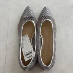 チュールフラットシューズ　gu