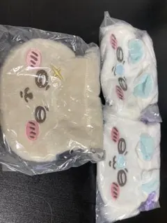 ちいかわ おかお巾着 2(モモンガ・ラッコ)