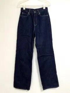 UNIQLO ワイドストレートジーンズ　22インチ