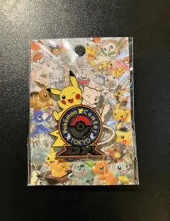 【未開封】ポケモンセンター TOKYO DX 日本橋 ロゴピンズ ピカチュウ