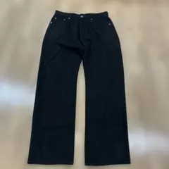 【希少】OLD UNIQLO 先染めブラックデニム 90s ユニクロ オールド