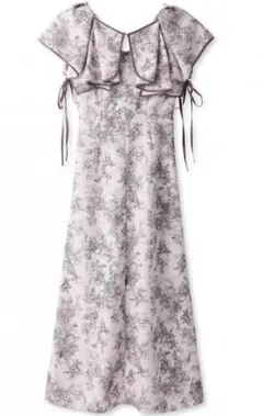 snidel ラッフルカラーワンピース 0サイズ