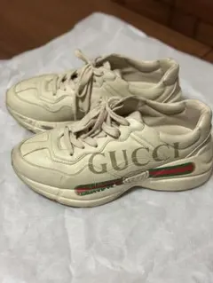 GUCCI ブラック スニーカー 最終値下げ - メルカリ