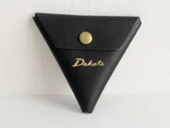 新品 dakota ダコタ レザー コインケース 三角 小銭入れ ブラック