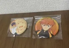 ハイキュー　日向翔陽　缶バッチ2点セット