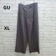 GU ジーユー　ローウエストバギーパンツ XL　レディース