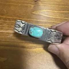インディアンジュエリー　ターコイズ　バングル