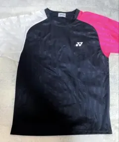 YONEX Tシャツ ブラックピンク