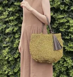 【新品未使用】ROOTOTE 黄色 軽量　トートバッグ