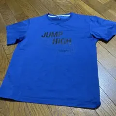 キッズ　Tシャツ　ブルー　150