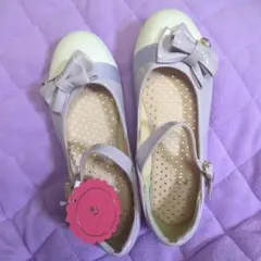 新品プライベートレーベル フォーマルシューズ リボン付き 20センチ