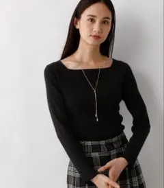 グローバルワーク 洗えるリブスクエアニット/MATINEE LINE⑅︎◡̈︎*