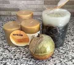 アロマキャンドル 3種類セット + おまけyankee candle