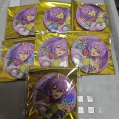 あんスタ　秋葉原　ポップアップ　エスプリ　ユメ　ホロ缶バッジ　7つ