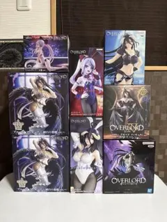 オーバーロード　フィギュア 8点(アルベド　シャルティア)