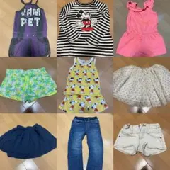 春夏用に！女子110まとめ売り　10点！ZARA UNIQLO jam