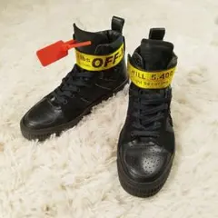 25cm 초 상태좋음 Off-white INDUSTRIAL HI TOP 상자 포함