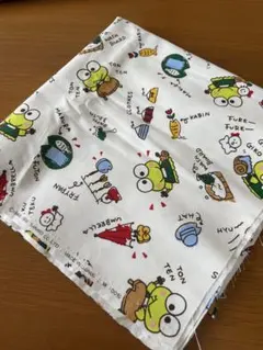 サンリオ けろけろけろっぴ 生地　はぎれ　1991年製