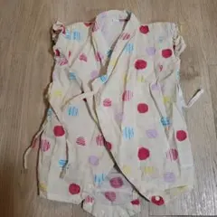 西松屋ベビー甚平 水玉模様 サイズ70