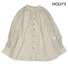 NOLLY'S ノーリーズ★ストライプ柄 長袖ブラウスのサムネイル