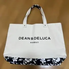 DEAN & DELUCA トートバッグ ホワイト/ブラック