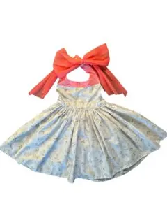 【美品】80cm-90cm MARLMARL ドレスエプロン マールマール