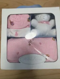 【新品未使用】※箱無し ラルフローレン ショートオール他3点セット70cm/6M