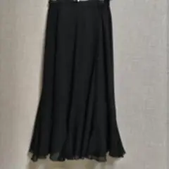 社交ダンス　スカート　黒