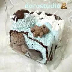 Doro studio ドロ チョコミント くま 三層トースト スクイーズ - メルカリ