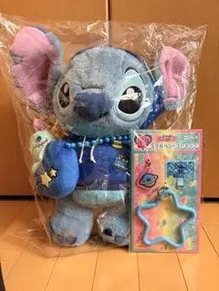 スティッチ ぬいぐるみ スマホハンドストラップ付き