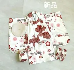 【新品未使用】ひよこ商店 七五三 3歳 女の子 被布 セット レンタル】七五三 3歳 着物 ひよこ商店 女の子 被布セット 子供